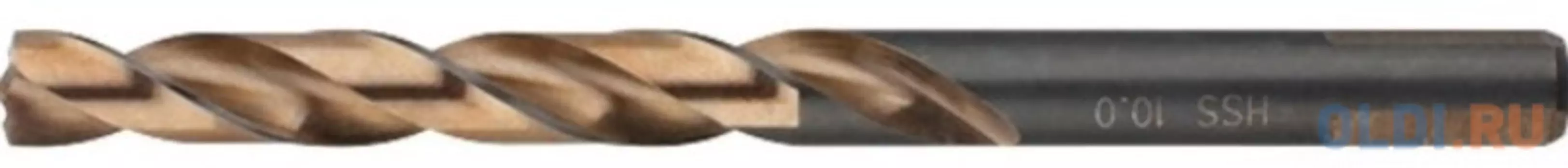 Сверло спиральное по металлу 6 x 93мм, Р9М3, многогранная заточка// Барс