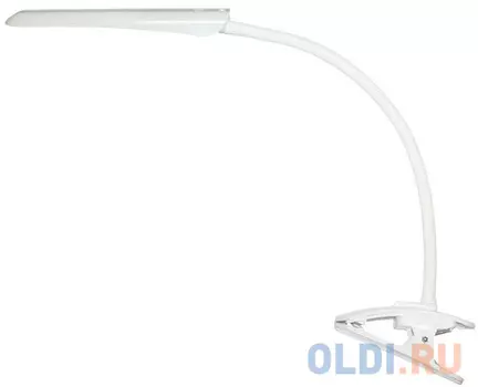 Светильник настольный Трансвит Гермес ПШ (HERMES-PSH/WT) на гибкой стойке белый 8Вт