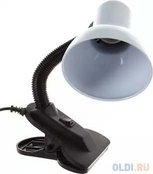 Светильник Ultraflash UF-320 C01 (12361) настольный на прищепке E27 белый 60Вт