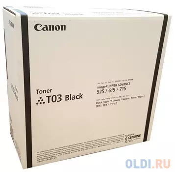 Картридж Canon T03 Black 51500стр Черный