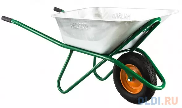 Тачка садово-строительная, усиленная, грузоподъемность 200 кг, объем 90 л// Palisad