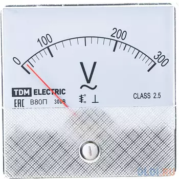 TDM Вольтметр В80ПН 300В-2,5, без поверки, SQ1102-0239