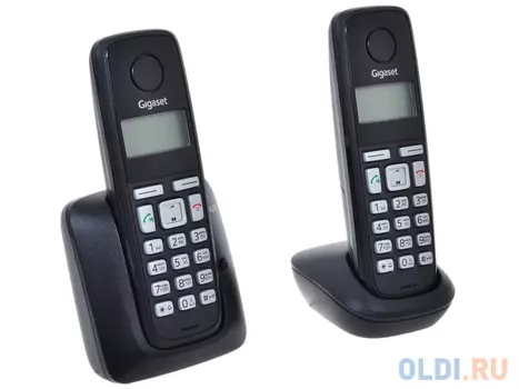 Телефон DECT Gigaset А220 Duo Black