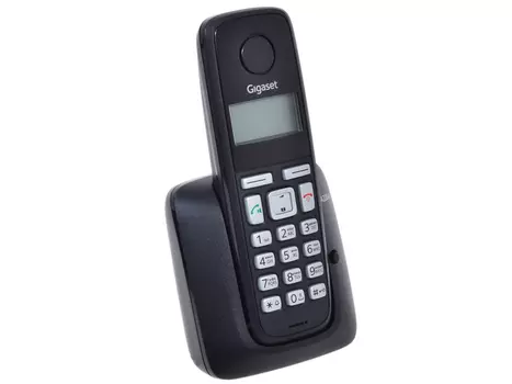 Телефон Gigaset А220A Black (DECT, автоответчик)