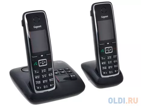 Телефон Gigaset C530A DUO (DECT, автоответчик, две трубки)