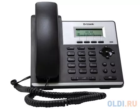 Телефон IP D-Link DPH-120SE/F2A черный