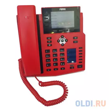 Телефон IP Fanvil X5U-R красный