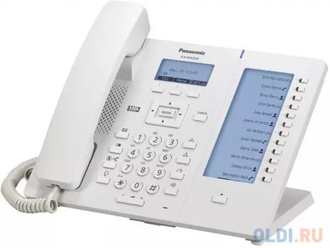 Телефон IP Panasonic KX-HDV230RU SIP Цифр. IP-телефон, VoIP, Ethernet, UpTo 6 SIP/Ether. Line, Память 500, Звук HD