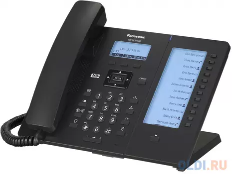 Телефон IP Panasonic KX-HDV230RUB черный