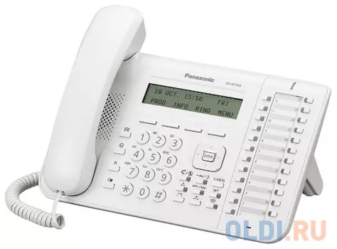 Телефон IP Panasonic KX-NT543RU белый