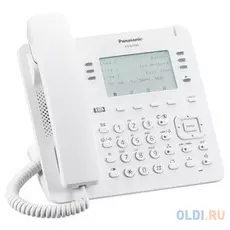 Телефон IP Panasonic KX-NT630RU белый