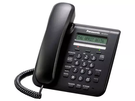 Телефон Panasonic KX-NT511ARUB Цифр. IP-телефон