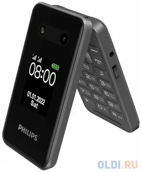 Телефон Philips Xenium E2602 темно-серый