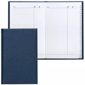 Телефонная книга BRAUBERG "Favorite" A5 96 листов 123503