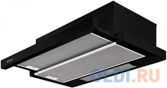 Вытяжка встраиваемая Candy CBT6130/2N-07 черный