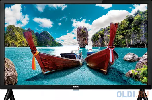 Телевизор 24" BBK 24LEM-1058/T2C черный 1366x768 VGA HDMI USB