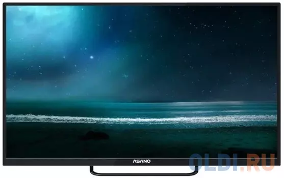 Телевизор 42" Asano 42LF1120T черный 1920x1080 60 Гц SCART 3 х HDMI 2 х USB