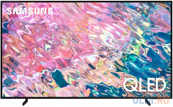 Телевизор 43" Samsung QE43Q60BAUXCE черный 3840x2160 60 Гц Wi-Fi Smart TV 3 х HDMI 2 х USB RJ-45 Bluetooth