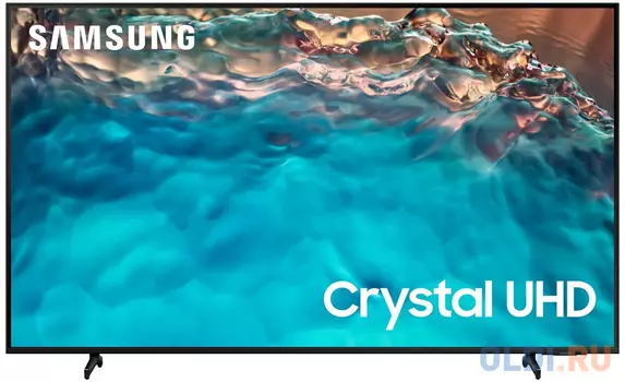 Телевизор 43" Samsung UE43BU8000UXCE черный 3840x2160 60 Гц Smart TV Wi-Fi 3 х HDMI 2 х USB RJ-45 Bluetooth
