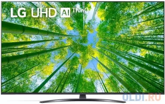Телевизор 50" LG 50UQ80006LB серый 3840x2160 60 Гц Wi-Fi Smart TV 3 х HDMI 2 х USB RJ-45 Bluetooth