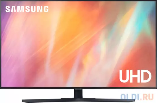 Телевизор 50" Samsung UE50AU7500UXCE черный 3840x2160 60 Гц Smart TV Wi-Fi USB 3 х HDMI RJ-45 Bluetooth