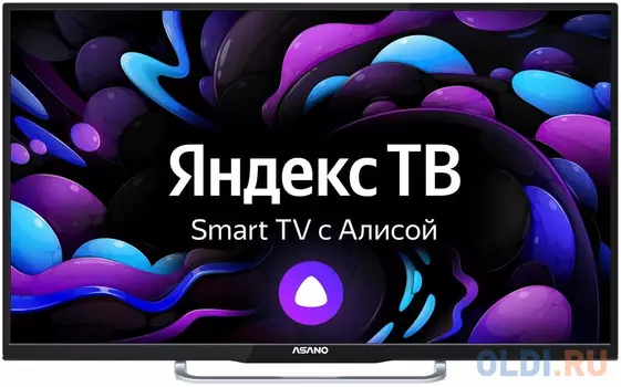 Телевизор 55" Asano 55LU8130S черный 3840x2160 60 Гц Wi-Fi Smart TV RJ-45 3 х HDMI USB VGA CI