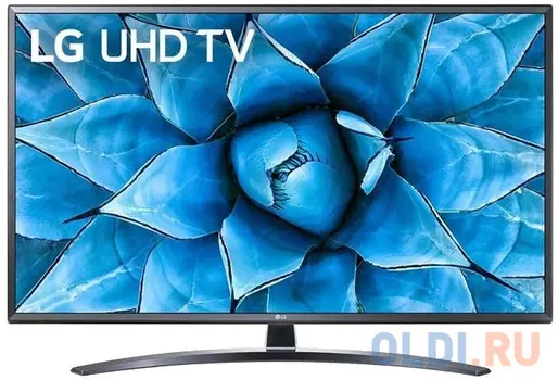 Телевизор 65" LG 65UN74006LA черный 3840x2160 50 Гц Wi-Fi Smart TV 3 х HDMI 2 х USB RJ-45 Bluetooth Оптический выход CI+
