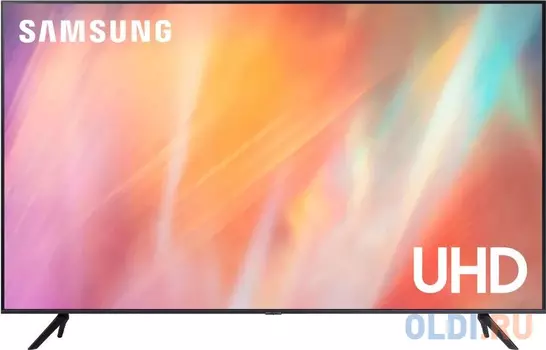 Телевизор 75" Samsung UE75AU7100UXCE титан 3840x2160 60 Гц Smart TV Wi-Fi USB 3 х HDMI RJ-45 Bluetooth
