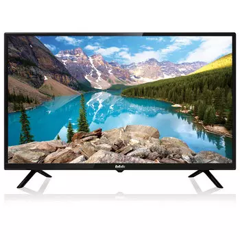 Телевизор BBK 28LEM-1050/T2C LED 28" Black, 16:9, 1366x768, 3000:1, 200 кд/м2, USB, 2xHDMI, DVB-T, T2, C