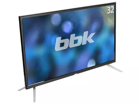 Телевизор BBK 32LEM-1027/TS2C LED 32" Black, 16:9, 1366х768, 3 000:1, 250 кд/м2, USB, HDMI, VGA, DVB-T, T2, C, S