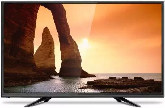 Телевизор Erisson 24LM8000T2 LED 24" Black, 16:9, 1366х768, 3000:1, 180 кд/м2, USB, HDMI, DVB-T, T2, C