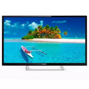 Телевизор HARPER 32R660TS LED 32" Black, Smart TV, 16:9, 1366х768, 70 000:1, 230 кд/м2, USB, HDMI, VGA, Wi-Fi, RJ-45, DVB-T, T2, C