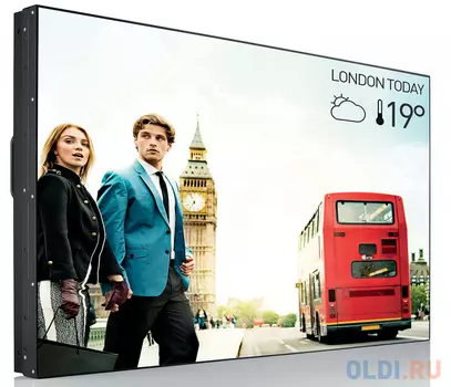 Телевизор LED 47" Philips BDL4777XL/00 черный 1920x1080 DisplayPort HDMI VGA RJ-45 RS-232C RCA