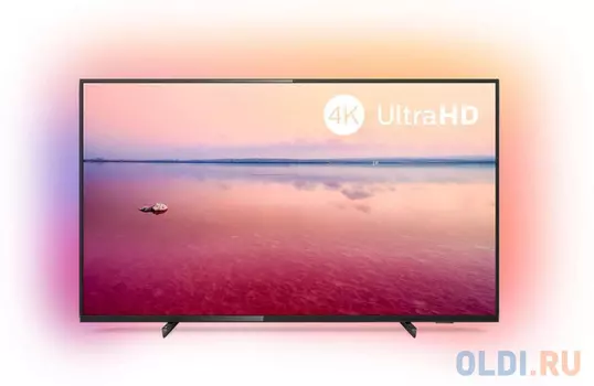 Телевизор LED 50" Philips 50PUS6704/60 черный 3840x2160 60 Гц Wi-Fi Smart TV RJ-45