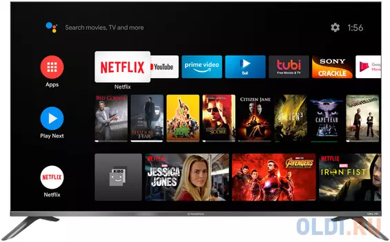 Телевизор LED 55" MLT55USD02G MAUNFELD