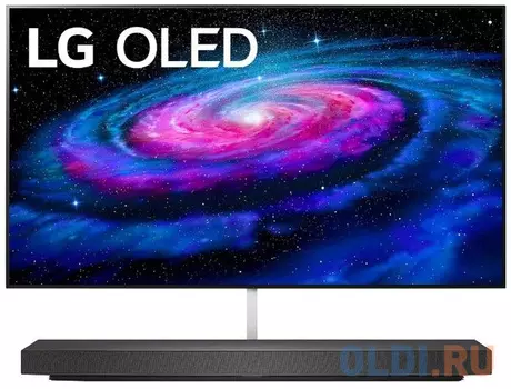 Телевизор LED 65" LG OLED65WX9LAZ черный 3840x2160 100 Гц Wi-Fi Smart TV 4 х HDMI RJ-45 Bluetooth Оптический выход CI+