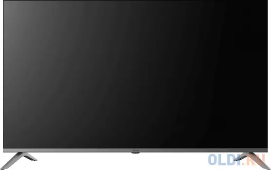 Телевизор LED Digma 50" DM-LED50UBB41 Android TV Frameless Metal темно-серебристый/серебристый 4K Ultra HD 60Hz DVB-T DVB-T2 DVB-C DVB-S DVB-S2 U