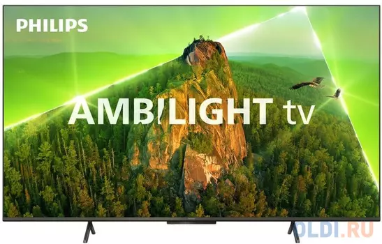 Телевизор LED Philips 55" 55PUS8108/60 Series 8 серебристый 4K Ultra HD 60Hz DVB-T DVB-T2 DVB-C DVB-S DVB-S2 USB WiFi Smart TV (RUS)
