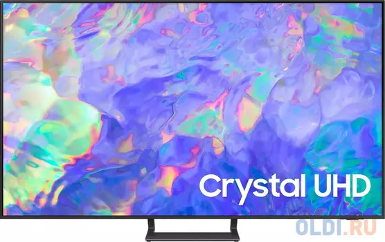 Телевизор LED Samsung 75" UE75CU8500UXRU Series 8 серый 4K Ultra HD 60Hz DVB-T2 DVB-C DVB-S2 USB WiFi Smart TV (RUS)