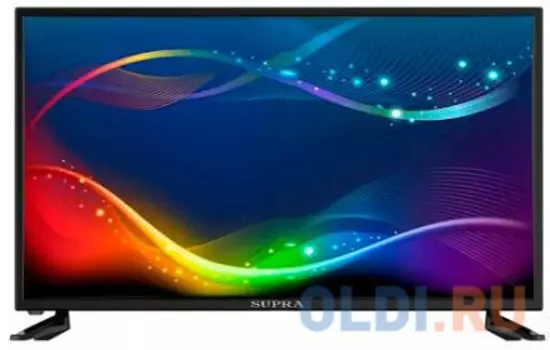 Телевизор LED Supra 39" STV-LC39ST0045W черный HD 60Hz DVB-T DVB-T2 DVB-C USB WiFi Smart TV (RUS)