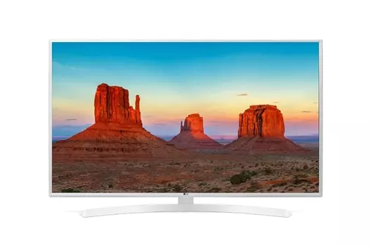 Телевизор LG 43UK6390 LED 43" White, Smart TV, 16:9, 3840x2160, USB, HDMI, Wi-Fi, RJ-45, DVB-T, T2, C, S, S2