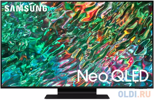 Телевизор Mini LED 75" Samsung QE75QN90BAUXCE черный 3840x2160 120 Гц Wi-Fi Smart TV 4 х HDMI 2 х USB RJ-45 Bluetooth