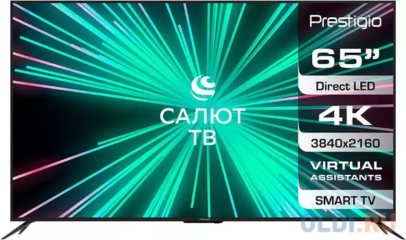 Телевизор Prestigio PTV65SS07X_CIS_BK 65" LED 4K Ultra HD