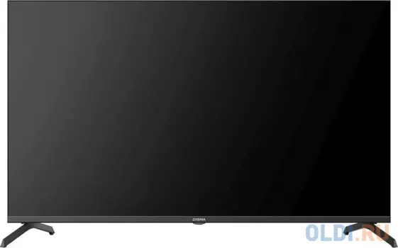 Телевизор QLED Digma 43" DM-LED43UQB31 Google TV Frameless Metal черный/черный 4K Ultra HD 60Hz MEMC DVB-T DVB-T2 DVB-C DVB-S DVB-S2 USB WiFi Sma