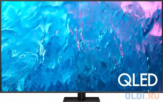 Телевизор QLED Samsung 65" QE65Q70CAUXUZ Series 7 серый/черный 4K Ultra HD 100Hz DVB-T DVB-T2 DVB-C DVB-S DVB-S2 USB WiFi Smart TV