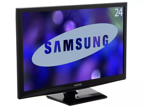 Телевизор Samsung UE24H4070AUX LED 24" Black, 16:9, 1366х768, MEGA DCR, USB, HDMI, DVB-T2, C, S2