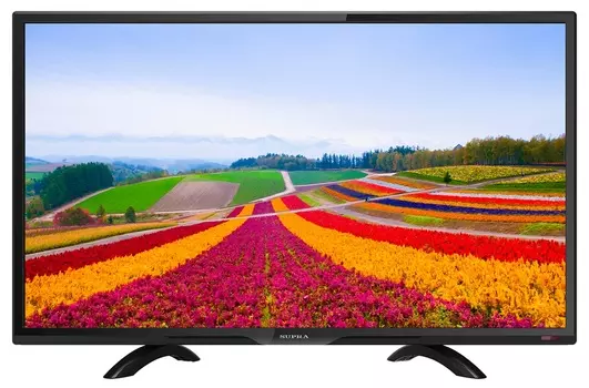 Телевизор Supra STV-LC24LT0065W LED 24" Black, 16:9, 1366х768, 80000:1, 200 кд/м2, USB, HDMI, VGA, AV,DVB-T, T2, C