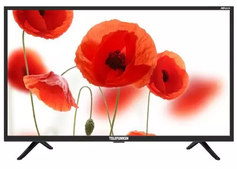 Телевизор Telefunken TF-LED32S24T2 LED 31,5" Black, noSmart TV, 16:9, 1366х768, 3000:1, 270 кд/м2, USB, HDMI, AV, noWi-Fi, DVB-T, T2, C