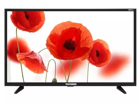 Телевизор Telefunken TF-LED32S25T2 LED 32" Black, 16:9, 1366х768, 3000:1, 270 кд/м2, USB, HDMI, AV, DVB-T2, C