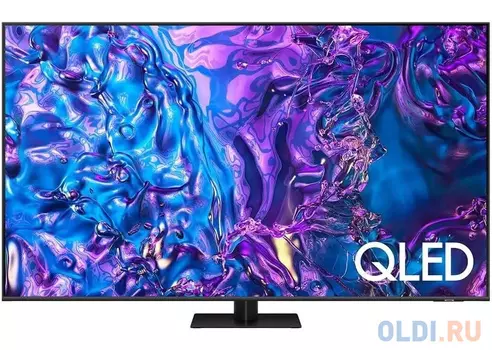 Телевизор ЖК 65'' Samsung/ 65", QLED, Ultra HD, Tizen Smart TV, 120 Hz, HDR10+, Wi-Fi, Voice, DVB-T2/C/S2, Bluetooth, CI+(1.4), FreeSyn